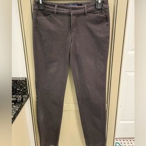 Old Navy Mid-Rise Dark Grey Pixie Pants